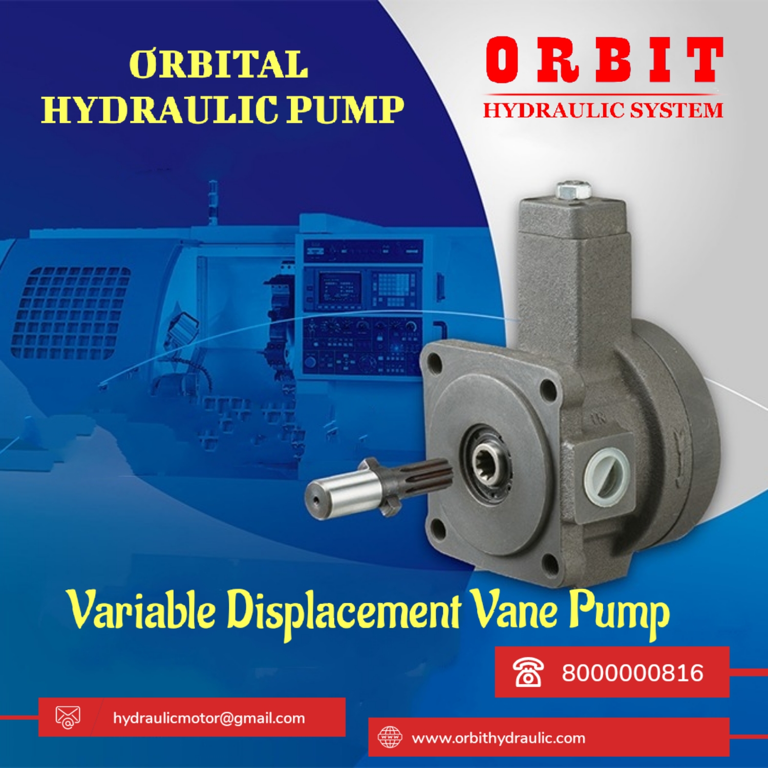 Camel Hydraulic Variable Displacement Vane Pump Manufacturers in India
